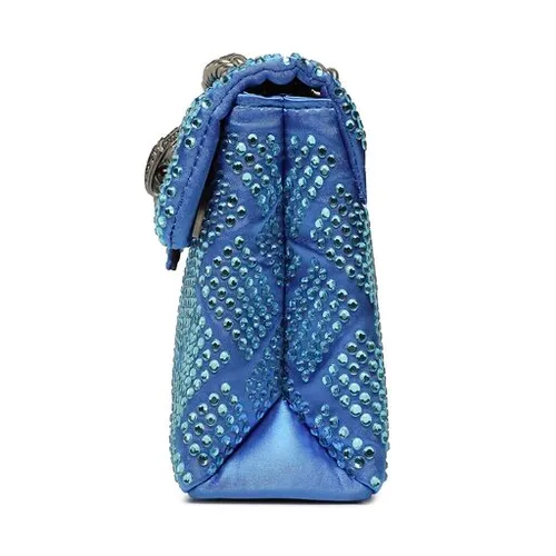 Kurt Geiger Mini Geantă Kensington Din Material Textil 9546683609 Albastru Pal