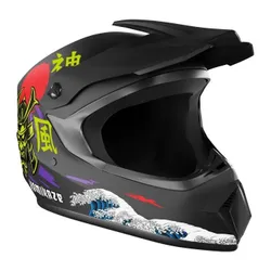 Kask KAMIKAZE Katana Czarny Full Face (rozmiar L)
