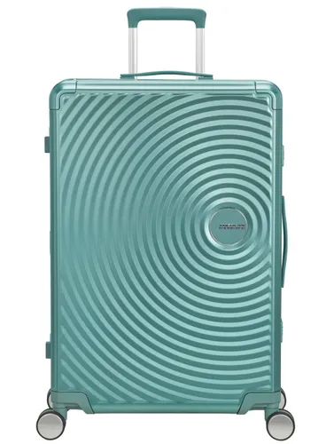 Walizka duża American Tourister Soundbox Alu - dusty turquoise