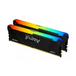 Pamięć RAM Kingston FURY Beast RGB DDR4 16GB (2 x 8GB) 3200 CL16 Czarny