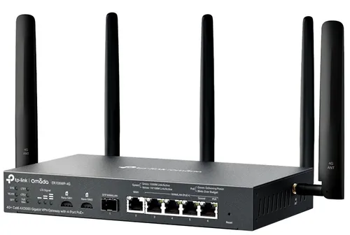 Router TP-LINK ER706WP-4G 2.4 / 5 GHz (DualBand), Wi-Fi Mesh, Gniazdo SIM