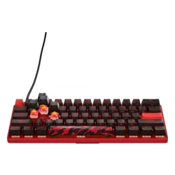 Klawiatura mechaniczna SteelSeries Apex 9 Mini FaZe Clan Limited Edition OptiPoint Czarno-czerwony