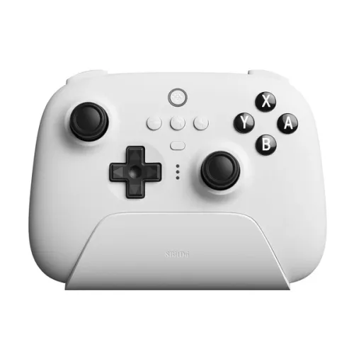 Pad 8BitDo Ultimate 2 Wireless Controller do PC, Android Bezprzewodowy Biały