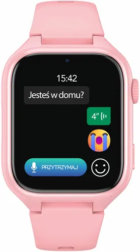 Smartwatch STELIO Junior 4G Różowy