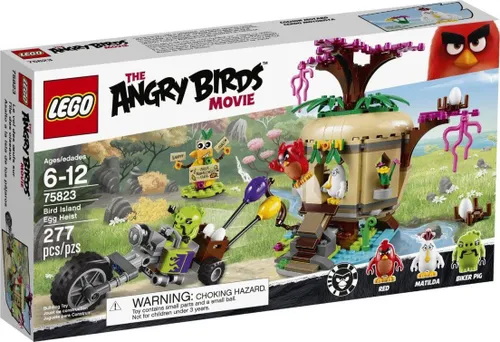 Конструктор Lego Angry Birds Кража яиц на Птичьем острове (75823)