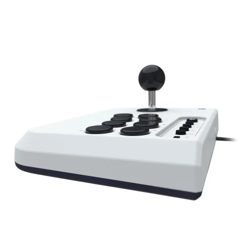 Kontroler Hori SPF-038U Fighting Stick Mini do PC PS5 PS4 Przewodowy Biały