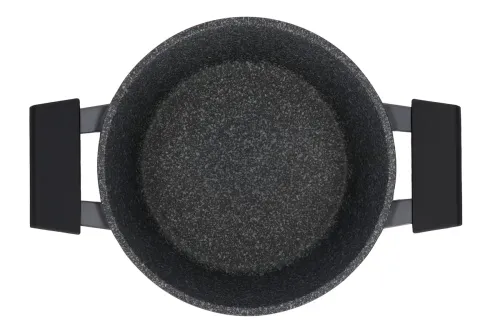ZWIEGER Black Stone 2 l - garnek aluminiowy z pokrywką