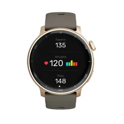 Smartwatch STELIO Activ Funkcje AI 46mm GPS Złoty