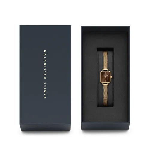 Часы Daniel Wellington Quadro Mini Evergold Amber DW00100654 Золото