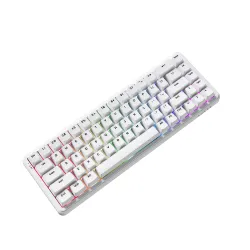 Klawiatura mechaniczna Ajazz AK680 MAX Magnetic Switch Biały
