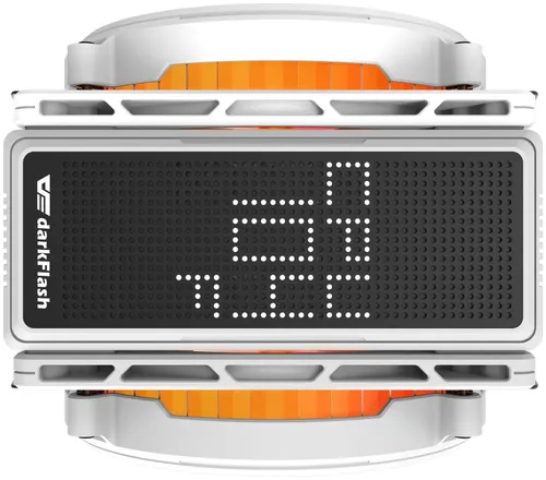 Chłodzenie CPU DARKFLASH Explore E400 Plus ARGB Biały