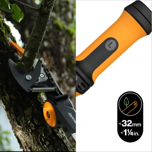 Sekator do gałęzi FISKARS Żyrafa X-Series DualAction 1080131 UPX96