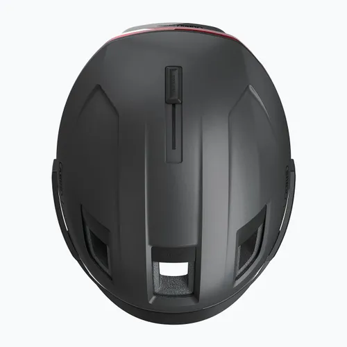 Kask rowerowy z kierunkowskazami ABUS Hyp-e Ace volcano titan