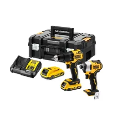 Zestaw elektronarzędzi akumulatorowych 18V DeWalt DCK2062D2T