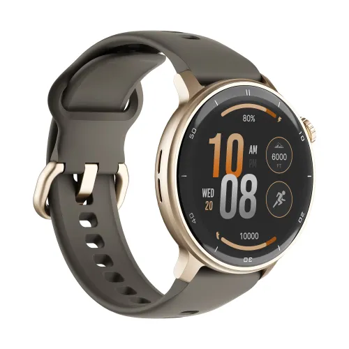 Smartwatch STELIO Activ Funkcje AI 46mm GPS Złoty