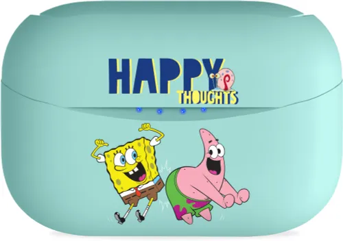 Słuchawki dokanałowe OTL SpongeBob SquarePants Turkusowo-żółty