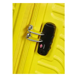 Walizka mała American Tourister Mickey Clouds - electric lemon