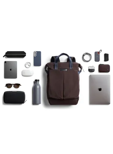 Bellroy Tokyo Totepack Компактный городской рюкзак - глубокий сливовый