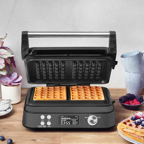 Gofrownica GASTROBACK 42449 1600W LCD 5 trybów pieczenia