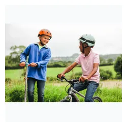 Kask rowerowy dziecięcy Hornit Military mint