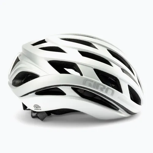 Kask rowerowy Giro Helios Spherical MIPS matte white/silver fade
