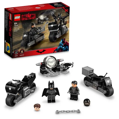 LEGO DC Motocyklowy pościg Batmana i Seliny Kyle 76179