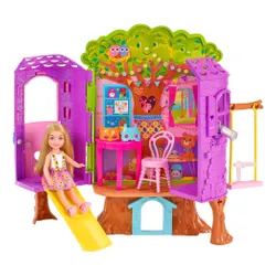 Lalka Barbie Chelsea Domek na drzewie HPL70