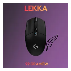 Myszka gamingowa Logitech G305 - czarny