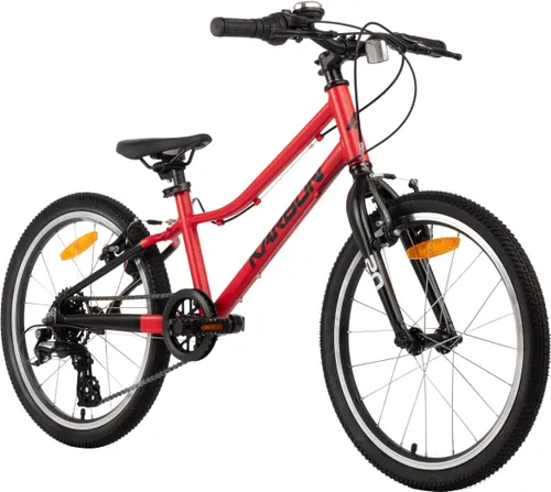 Rower dziecięcy KARBON Superlight 20 cali dla chłopca Czerwony