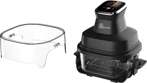 Air Fryer Frytkownica beztłuszczowa EXTRALINK Home Glass SJ-400G 4l ze szklanym pojemnikiem