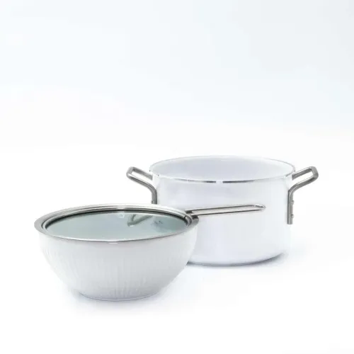 EVA TRIO 20 cm - pokrywka szklana ze stali nierdzewnej