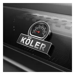 Grill gazowy KOLER Krone S1 Czarny 21.6 kW 73 x 46 cm