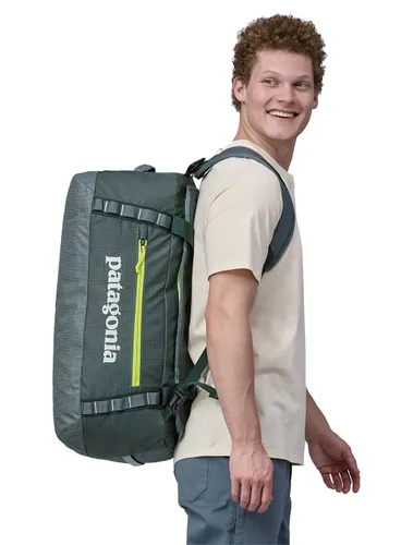 Складная сумка рюкзак Patagonia Black Hole Duffel 55 l-noveau green