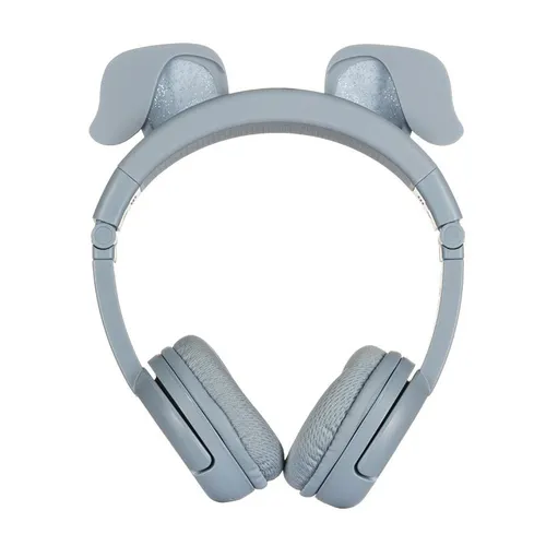 Беспроводные наушники BuddyPhones Play Ears Plus Dog для детей, Bluetooth 5,0, синие