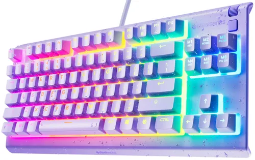 Klawiatura STEELSERIES Apex 3 TKL US Lawendowy