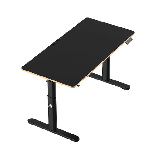 Biurko Ultradesk PULSAR 120cm Regulacja wysokości Czarny