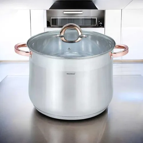 Klausberg Garnek Gastro Z Pokrywą 28Cm 13L Kb-7795