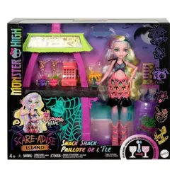 LALKA MONSTER HIGH Lagoona Blue zestaw Scare-adise Island Snack Shack HRP70