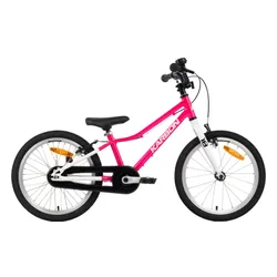 Rower dziecięcy KARBON Superlight Automatic 18 cali dla dziewczynki Różowy