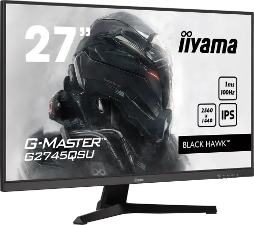 Monitor iiyama G-Master Black Hawk G2745QSU-B1 27" 2K IPS 100Hz 1ms Gamingowy