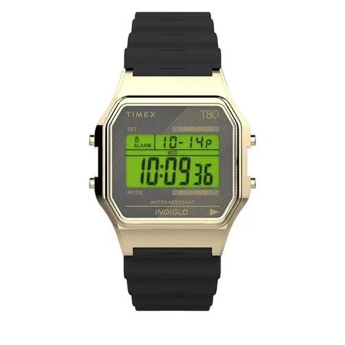 Timex T80 TW2V41000 Siyah / Altın Saatler