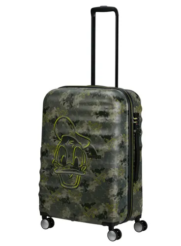 Walizka średnia American Tourister Wavebreaker Disney - Donald Duck camo