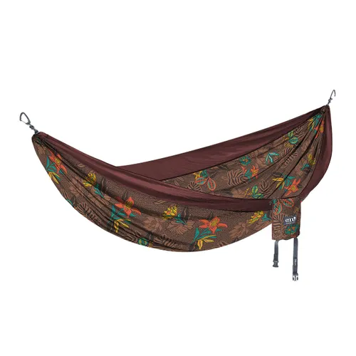 Hamak turystyczny ENO DoubleNest Print tropic/merlot