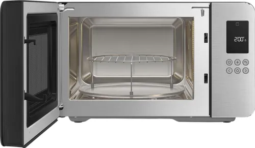 Kuchenka mikrofalowa SMEG Collezione MOC01BLMEU 1900W średnica 28 cm pojemność 29l Technologia Inverter Auto Defrost Quick Start Czarny