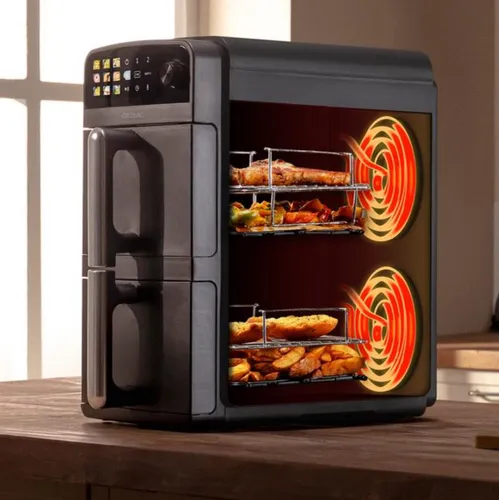 Air Fryer Frytkownica beztłuszczowa CECOTEC Cecofry DuoLevel 10000 10l z podwójnym koszem