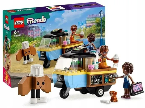 LEGO FRIENDS 42606 MOBILNA PIEKARNIA zestaw klocków dla dziewczynki +6 lat