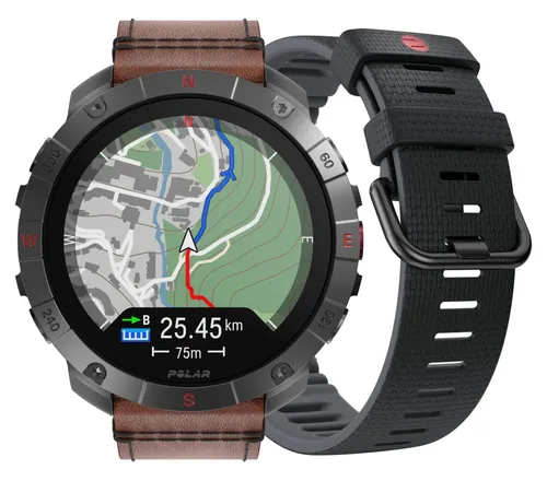 Zegarek sportowy POLAR Grit X2 PRO Titan M/L Srebrny