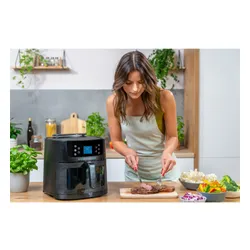 Air Fryer Frytkownica beztłuszczowa AI GÖTZE & JENSEN AF850T by Setti+ WiFi rozpoznawanie potraw i gotowanie na parze