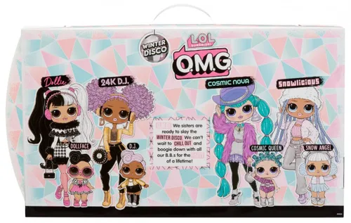 Mga L.O.L. Surprise Зимняя дискотека OMG Dollie &amp; 24K DJ Doll Set