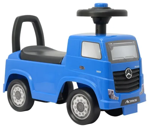 Jeździk Pchacz Autko Dla Dziecka Samochód Mercedes Actros 3316Ta Niebieski